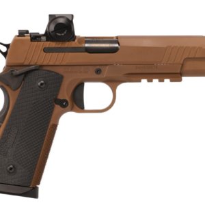 SIG SAUER 1911 X SERIES ROMEO X 45ACP 5" COYOTE TAN G10 GRIP, OPTIC RDY, 2-8RD