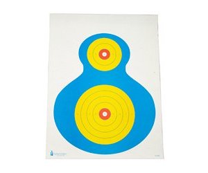 Action Target ACTION TGT COLORFUL SILHO TGT 100PK | Action Target