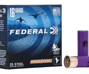 Federal Ammunition FED SPEED SHOK 16GA 2.75" #4 25/250 | Federal Ammunition