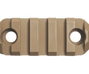 GROVTEC RAIL MLOK 5 SLOT 2.2" COY
