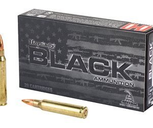 HRNDY BLACK 556NATO 62GR FMJ 20/200