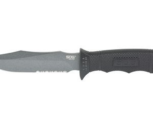 SOG SEAL PUP BLCK 4.75" NYLON W/STH