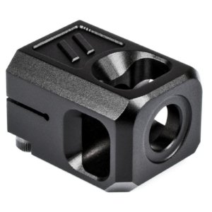 ZEV PRO COMPENSATOR V2 1/2X28 THREADING 9MM BLACK | ZEV