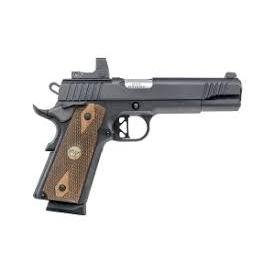 Chiappa 1911 Superior MRS Red Dot Handgun .45 ACP 5" Barrel  Blued Frame Walnut Grips ZT Red Dot
