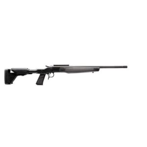 CVA Scout XP Rifle 35 Whelen Single Shot 20" Threaded Fluted Stainless Steel Barrel w/Graphite Black Stock