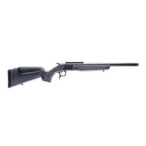 CVA Scout Single Shot Rifle .360 Buckhammer 20" Threaded Blued Barrel Grey Stock 0 MOA Pic Rail