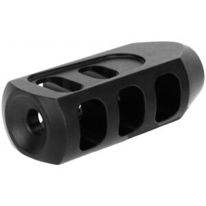 TacFire Tanker Muzzle Brake .223/5.56 1/2x28 Black | TacFire