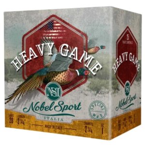 Nobel Sport Heavy Game Shotshells 20 ga 2-3/4" 1 oz 1250 fps | Nobel Sport