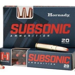 Hornady Subsonic Ammunition .300 BLACKOUT 190 gr SUB-X 1050 fps | Hornady