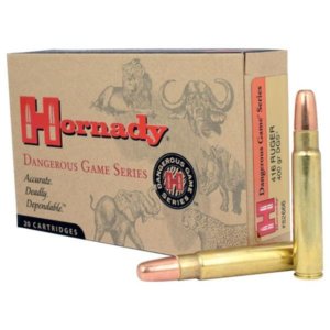 Hornady Dangerous Game Series Rifle Ammunition .416 Ruger 400 gr | Hornady