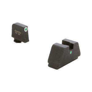 AmeriGlo 3XL Tall Green Tritium White Outline Front Tritium Dot | AmeriGlo