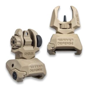 FAB Defense FRBS Rifle Sights Kit Tan | FAB Defense