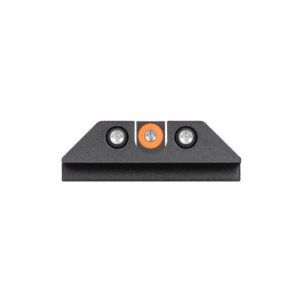 Night Fision Tritium Night Sight Set Orange Front Black U-Notch | Night Fision