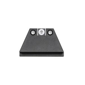 Night Fision Suppressor Height Night Sight Set White Front Black | Night Fision