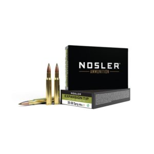Nosler E-Tip Rifle Ammunition .30-06 Sprg 168gr ET 2800 fps 20/ct | Nosler