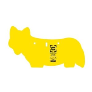 AOB Caldwell AR500 Coyote Steel Hanging Target Yellow | AOB