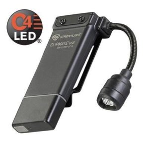 Streamlight Clipmate Rechargeable USB Light White/Red Clip-On | Streamlight