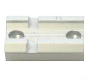 Weaver Standard Top Mount Aluminum Scope Base - Silver - #61S - Anschutz Churchill Cooey Knight Sako Sagage Tikka More