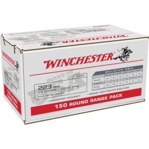 Winchester USA Lake City Rifle Ammunition .223 Rem 55 gr. FMJ | Winchester