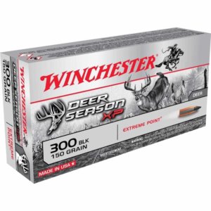 Winchester Deer Season XP Rifle Ammunition .300 AAC Blackout 150 | Winchester