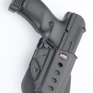 Fobus Evolution Series Paddle Holster For Hi-Point .45 in Black Right Hand