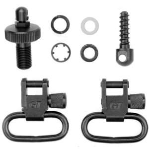 GrovTec Shotgun Locking Swivel Set for Mossberg 500 20 ga Black | GrovTec