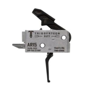 TriggerTech AR Duty Trigger Two-Stage 3.5 lb Flat Black