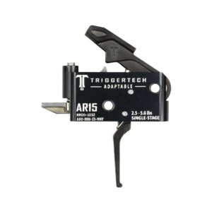 TriggerTech AR15 Single-Stage Adaptable Flat Trigger Black