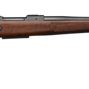 CZ 600 PLUS ST1 AMERICAN, 223 REM, 5 RD, 24IN, 1/2X28, DRILLED AND TAPPED, WALNUT STOCK