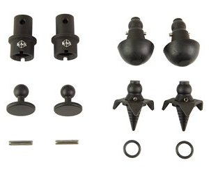 KNS SNAPFOOT Q-CHNG BIPOD KIT MGPUL