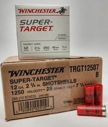 Winchester 12 Gauge Ammunition TRGT12507CASE 2-3/4" 1oz 7-1/2 Shot CASE 250 Rounds