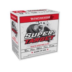 Winchester 12 Gauge Ammunition Target TRGT127 2-3/4"#7.5 Shot 1-1/8oz 1145 FPS CASE 250 rounds