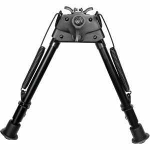 TacShield Heavy Duty Bi-pod Pivot Adjustable 9"-13" Matte Black