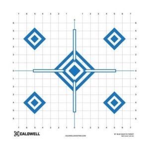 Caldwell Paper Target 16" Sight In Blue 10/ct