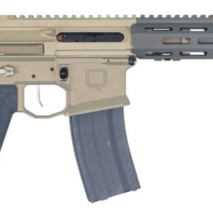 Q HONEY BADGER 5.56 PSTL 9.69" W/BRACE BLK/GRY 1-30RD MAGAZINE