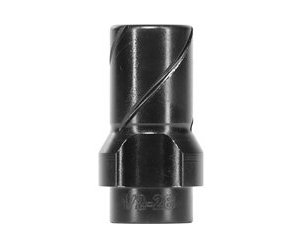 HUX 3-LUG MUZZLE DEVICE 9MM 1/2X28