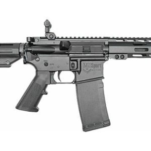 ATI MILSPORT 300BLK PISTOL 8.5" BARREL, 7" MLOK, FLIP UP SIGHTS, BRACE, 1-30RD